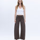 Front product images of Toast - Super High Rise Ankle Barrel Jeans