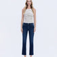 Front product images of Glorious Joy - Mid Rise Ankle Slim Straight Jeans