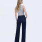 Back product images of Jubilant Reflections - Super High Rise Full Length Vintage Flare Jeans