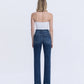 Back product images of Celestial Glow - High Rise Full Length Straight Jeans