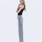 Left side product images of Heavenly - High Rise Full Length Wide Leg Jeans