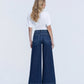 Back product images of Beaming - High Rise Fused Waistband Palazzo Jeans