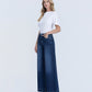 Left 45 degrees product image of Beaming - High Rise Fused Waistband Palazzo Jeans