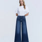 Front product images of Beaming - High Rise Fused Waistband Palazzo Jeans