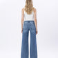 Back product images of Resounding - High Rise Distressed Wide Leg Jeans