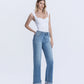 Right 45 degrees product image of Westbury - High Rise Full Length Cuffed Baggy Wide Leg Jeans