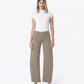 Front product images of Ash - High Rise Darted Ankle Wide Barrel Jeans