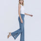 Right side product images of Lustre - High Rise Slit Hem Easy Flare Jeans