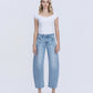 Front product images of Brilliant - High Rise Hotfix Embellished Barrel Jeans