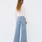 Back product images of Breakthrough - Mid Rise Seam Detail W Front Slit Hem Wide Leg Jeans