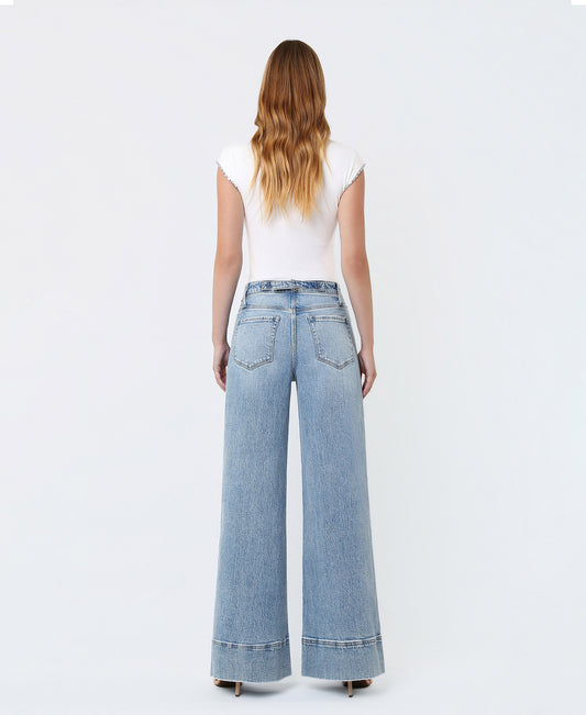 Back product images of Daydream - High Rise Extreme Wide Leg Jeans