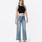 Right 45 degrees product image of Gem - Low Rise Wide Leg Jeans