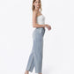 Right 45 degrees product image of Stripe - High Rise Striped Paint Splash Barrel Jeans
