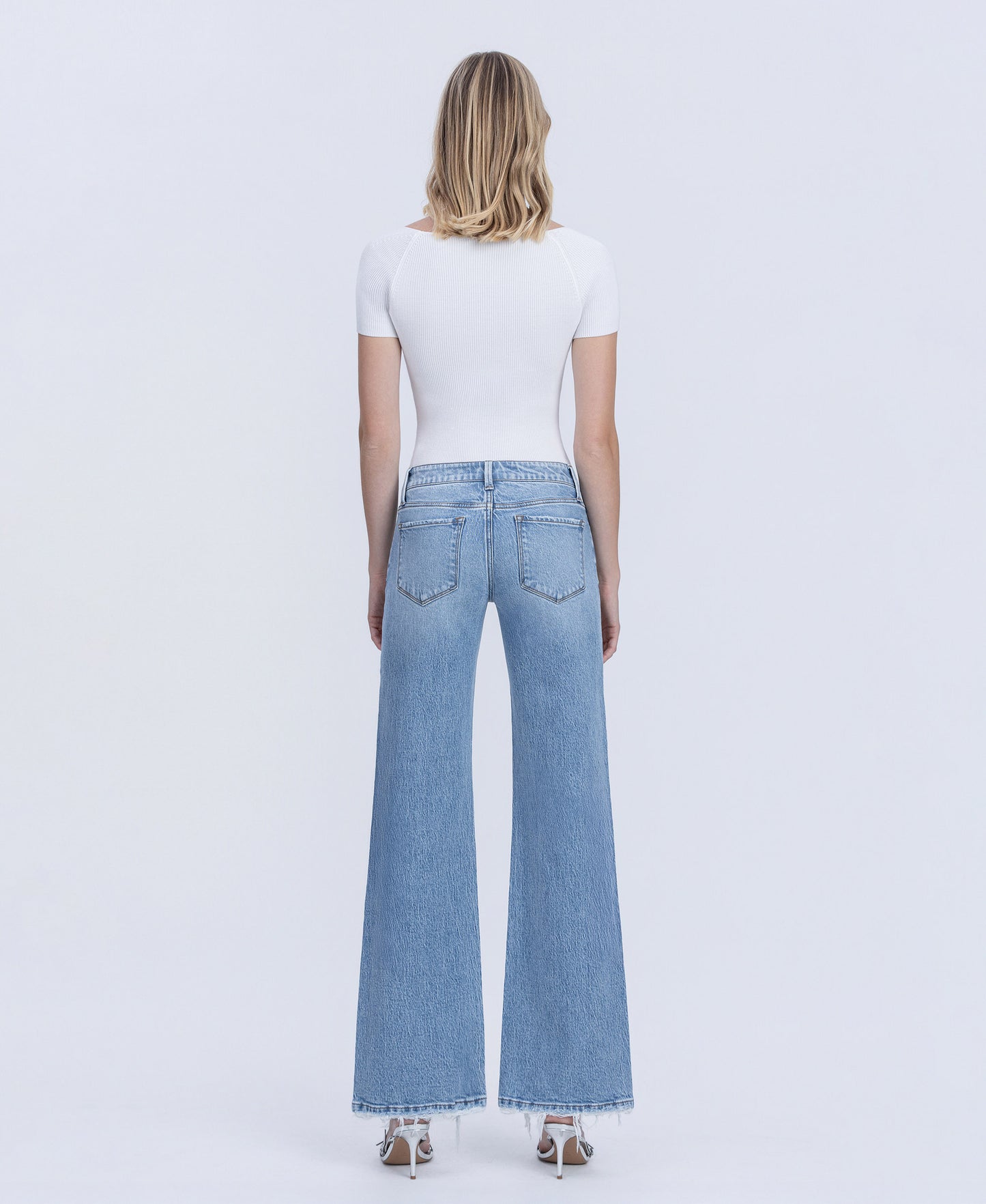 Back product images of Charmed - Low Rise Vintage Flare Jeans