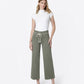 Front product images of Sea Spray - High Rise Drawstring Crop Wide Leg Jeans