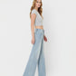 Right side product images of Great Rapids - High Rise Side Panel Wide Leg Jeans