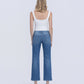 Back product images of Aventurine - Mid Rise Ankle Straight Jeans