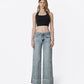 Front product images of Handier - High Rise Full Length Cuffed Wide Leg Tinted Jeans