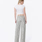 Front product images of Leopard - Low Rise Full Length Wide Leg Jeans