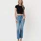 Front product images of Leo - High Rise Crop Flare Jeans