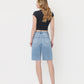 Back product images of Conciliate - Super High Rise Side Seam Denim Jorts
