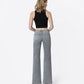 Back product images of Grey - Mid Rise Full Length Vintage Flare Jeans