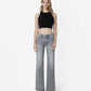 Front product images of Grey - Mid Rise Full Length Vintage Flare Jeans