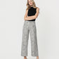 Front product images of Leopard - High Rise Patch Pocket Baggy Wide Leg Jeans