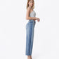 Right side product images of Bold - Super High Rise Two Tone Side Panel Wide Barrel Jeans