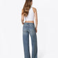 Back product images of Splendid - Mid Rise Front Seamed Tinted Wide Leg Jeans