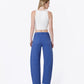 Back product images of Beaucoup Blue - High Rise Darted Barrel Jeans