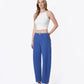 Left 45 degrees product image of Beaucoup Blue - High Rise Darted Barrel Jeans