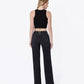 Back product images of Leopard - High Rise Side Leopard Strip W/ Slit Vintage Flare Jeans