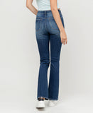 Back product images of Deep Dive - Mid Rise Flare Jeans