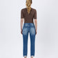 Back product images of Absolutely Good - Distressed Stretch Boyfriend Jeans