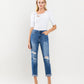 Front product images of Absolutely Good - Distressed Stretch Boyfriend Jeans