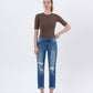Front product images of Absolutely Good - Distressed Stretch Boyfriend Jeans