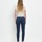 Back product images of Emerson - Mid Rise Raw Hem Crop Skinny Jeans