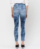 Millies - Distressed High Rise Crop Skinny Jeans