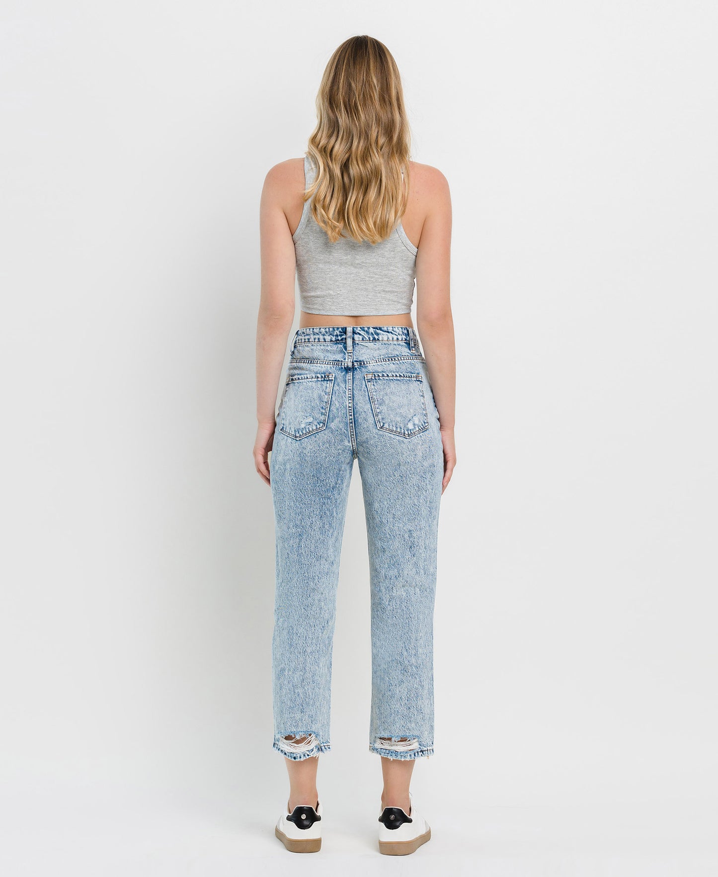 Back product images of Clear Sky - Super High Rise 90's Vintage Straight Jeans