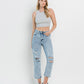 Front product images of Clear Sky - Super High Rise 90's Vintage Straight Jeans