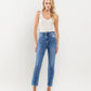 Front product images of Special Affair - Stretch High Rise Slim Straight Ankle Denim Jeans