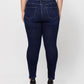 Back product images of DK Wash- Plus High Rise Slim Straight Crop Jean