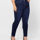 Right 45 degrees product image of DK Wash- Plus High Rise Slim Straight Crop Jean