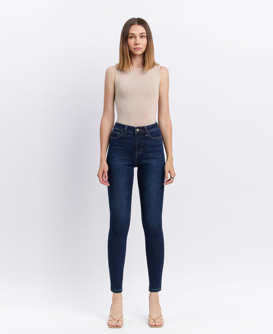 Front product images of DK Wash - High Rise Skinny Denim Jeans