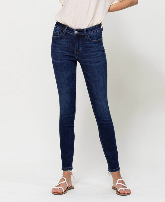 Front product images of DK Wash - High Rise Skinny Denim Jeans