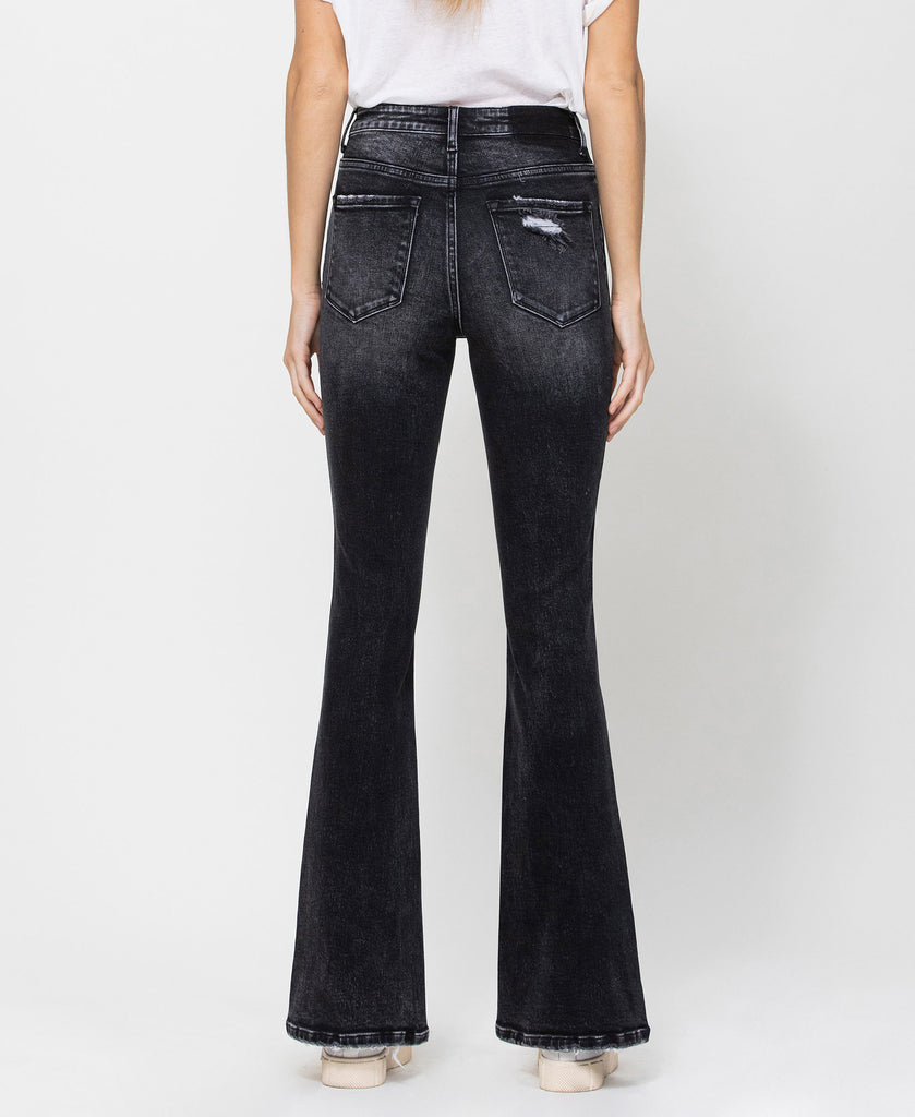 Back product images of Navi - High Rise Flare Jeans