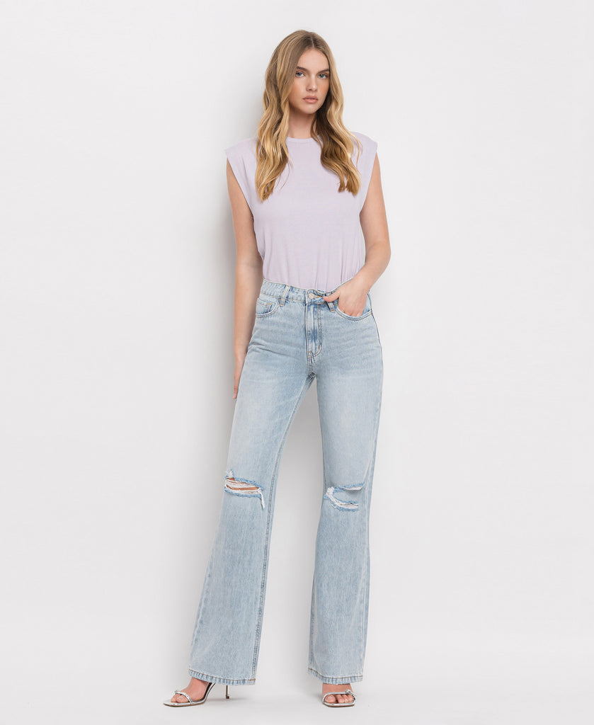 Barely Worn - Super High Rise 90's Vintage Flare Jeans