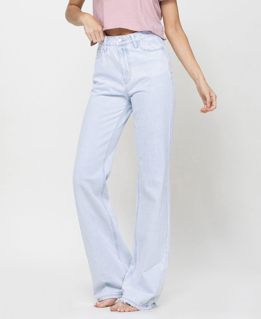 Left 45 degrees product image of Tinker - Super High Rise 90's Vintage Flare Jeans