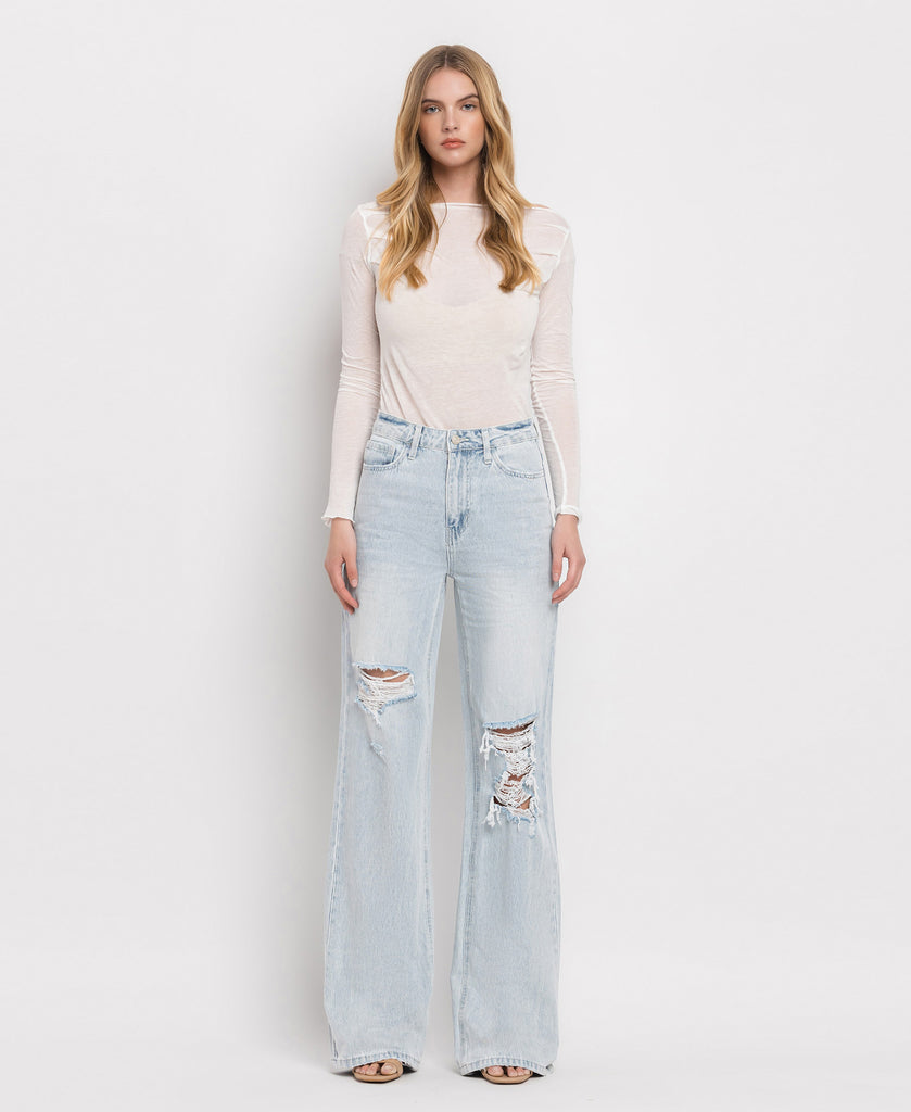VERVET Avenida Super High Rise 90's Vintage Flare Jeans